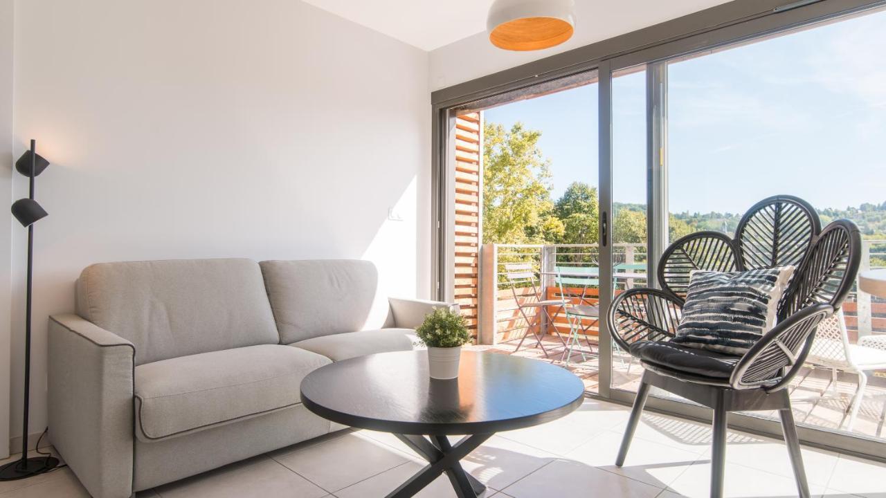 サルラ・ラ・カネダLe Coquet Avec Balcon Terrasse Et Parking Priveアパートメント エクステリア 写真