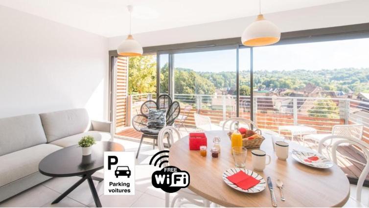 サルラ・ラ・カネダLe Coquet Avec Balcon Terrasse Et Parking Priveアパートメント エクステリア 写真